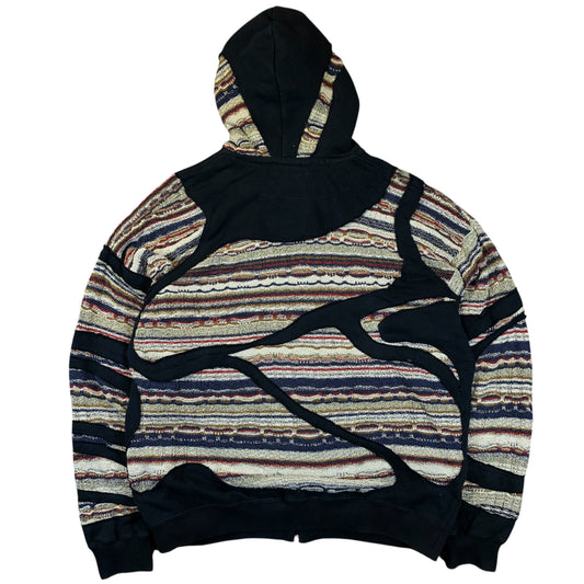 UPCYCLED Nike x Carlo Colucci x COOGI Vintage Zip Hoodie Size M-L
