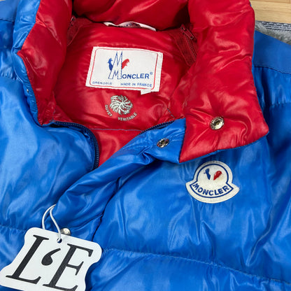 Moncler Grenoble 80er Daunenjacke Größe M