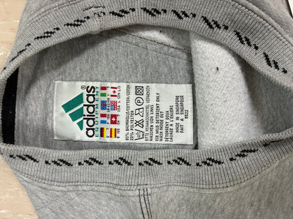 Vintage Adidas Equipment Herren Sweatshirt Blau Größe S-M aus den 90ern