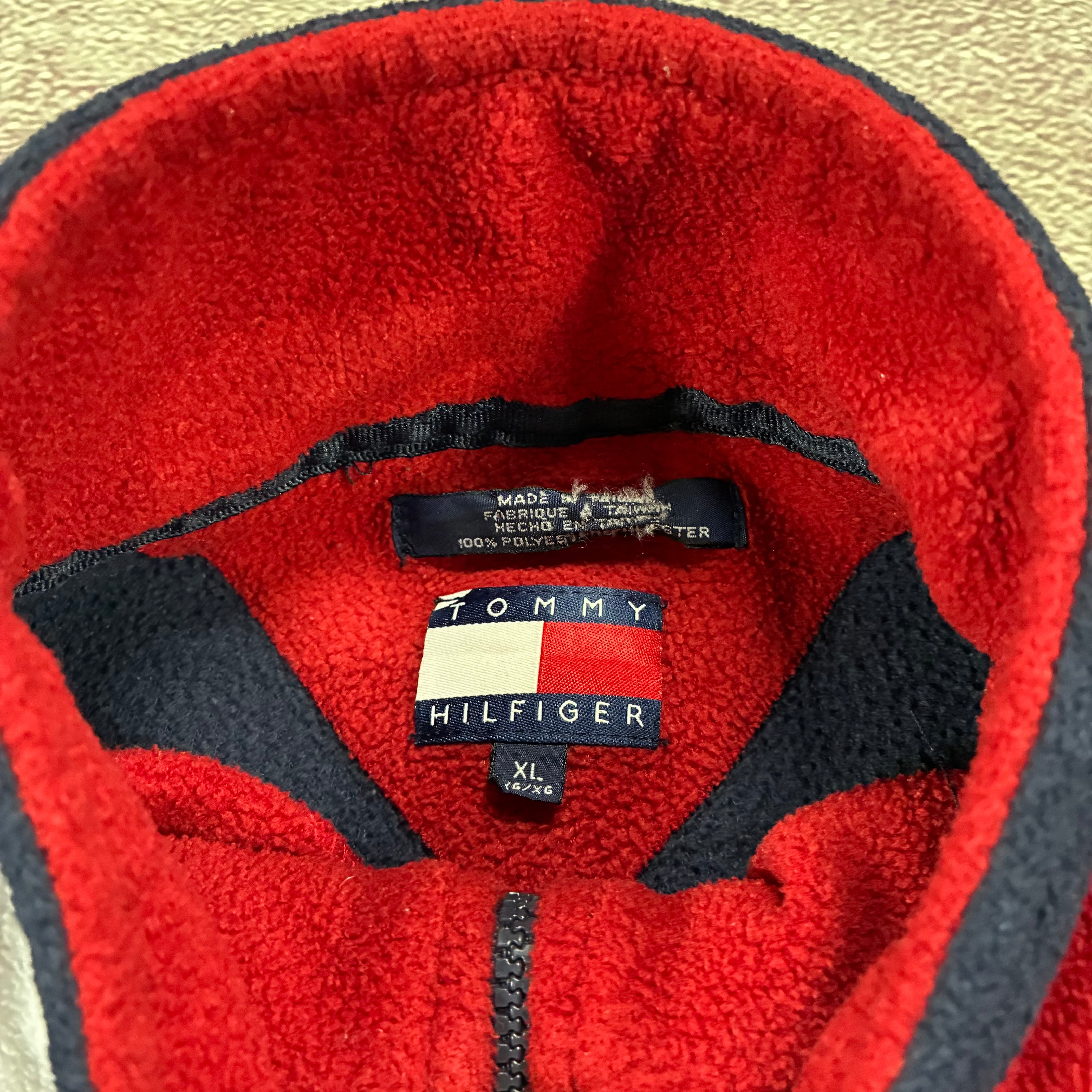 Tommy Hilfiger Fleece Jacket Size XL