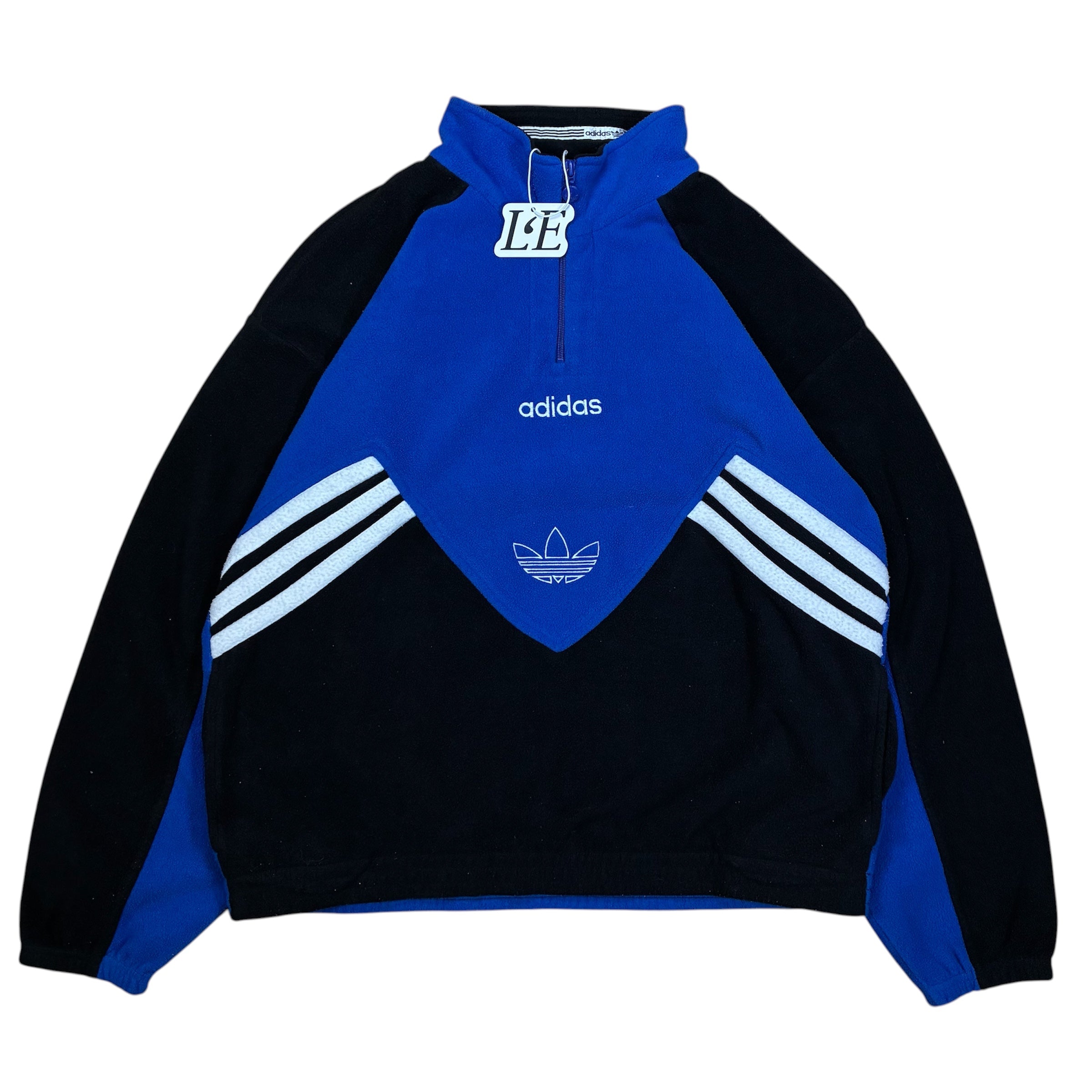 Mens Adidas  Vintage 90s Fleece Jacket Size L