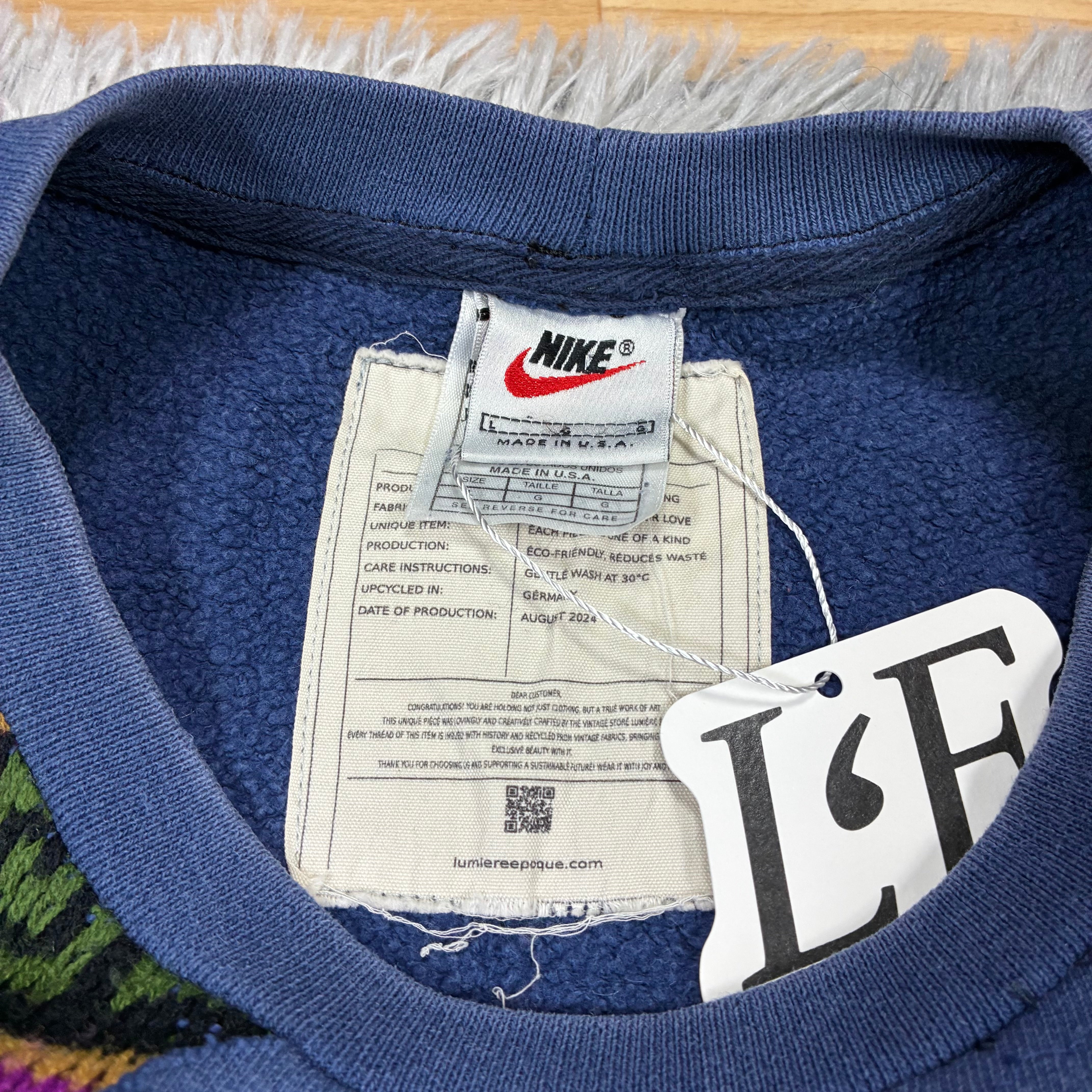 UPCYCLED Nike x COOGi Vintage Sweatshirt Size L