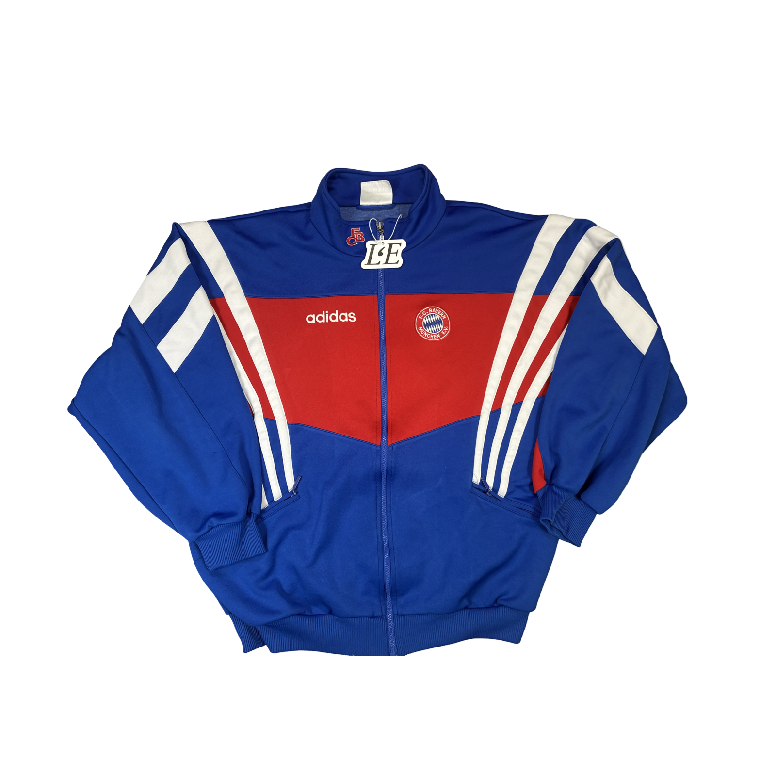 Vintage Adidas 1995-96 FC Bayern Munich Football Tracksuit Size L