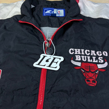 Mens Vintage 90s Chicago Bulls Starter NBA Basketball Jacket Size XL