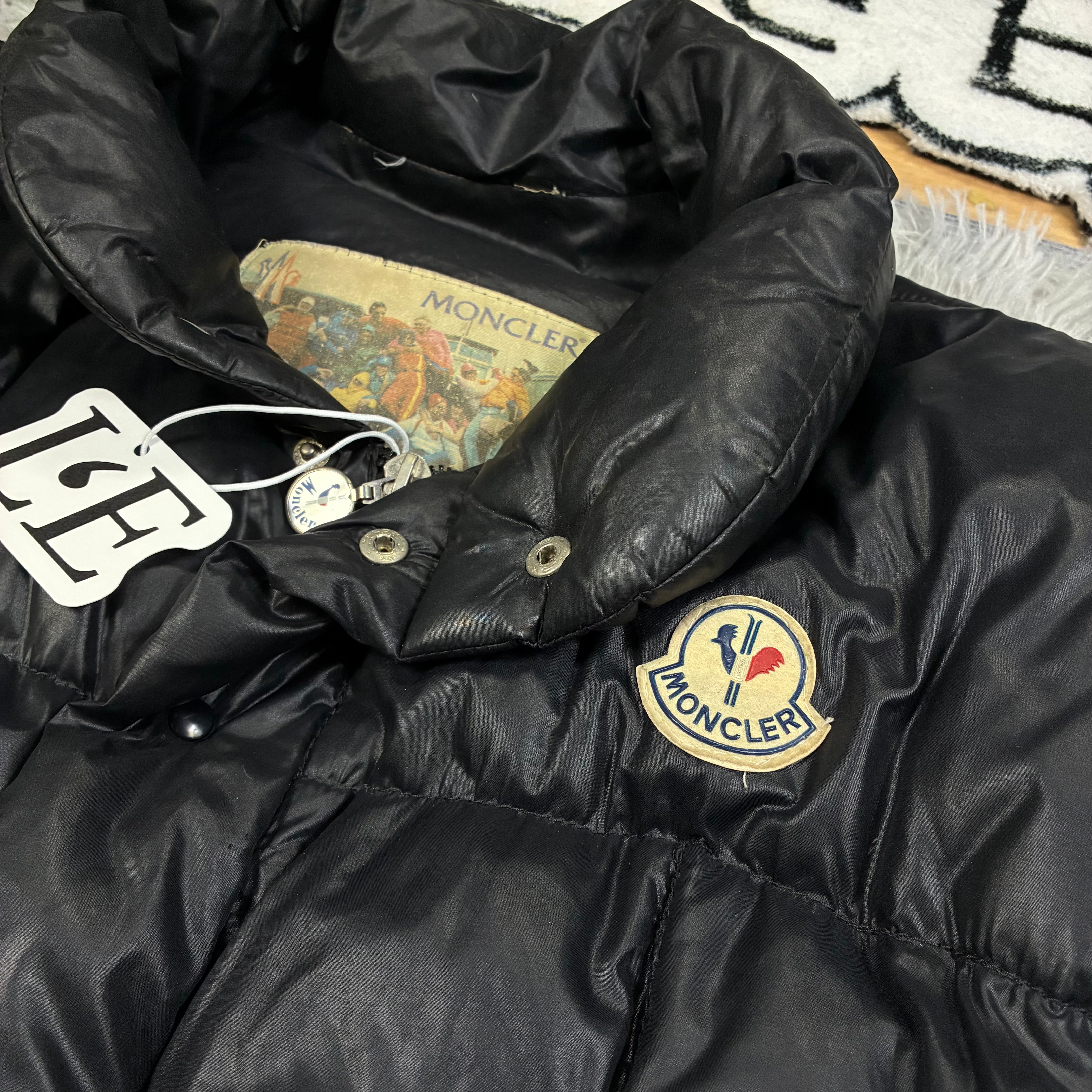 Vintage Moncler Grenoble 80s  Puffer Jacket Size M