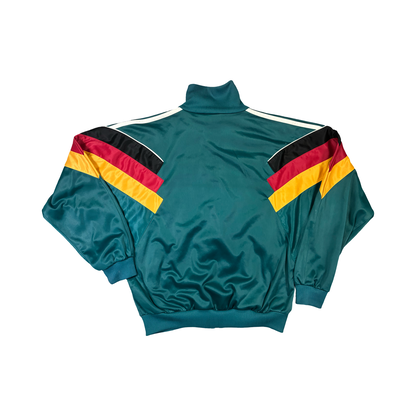 Vintage Adidas Germany tracksuit shoulder striping detail