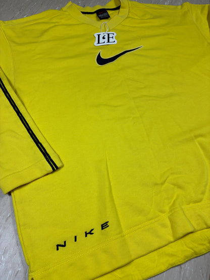 Nike Mens  Vintage 90s Centre Logo Sweatshirt Size M