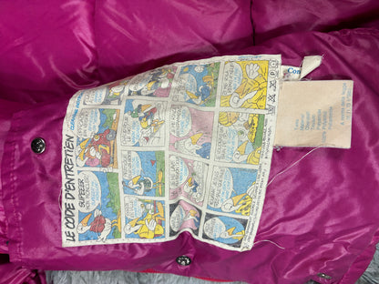 Vintage Moncler Grenoble pink puffer size tag
