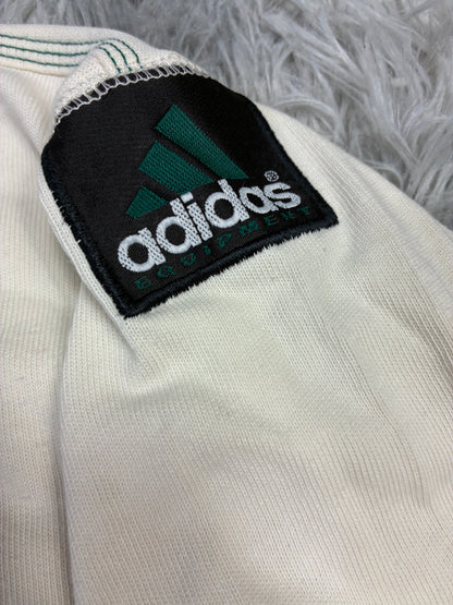 Mens Vintage 90s Adidas Equipment Long Sleeve  Sweatshirt Size L-XL