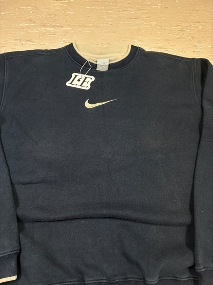 Nike Mens  Vintage 90s Centre Logo Sweatshirt Size M