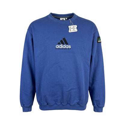 Vintage Men’s 90s  Adidas Equipment Blue Sweatshirt Size  L