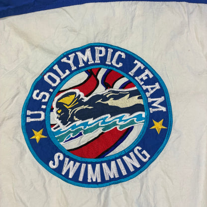 Mens Vintage Starter  1996 USA Olympic Swimming Team Jacket Size L