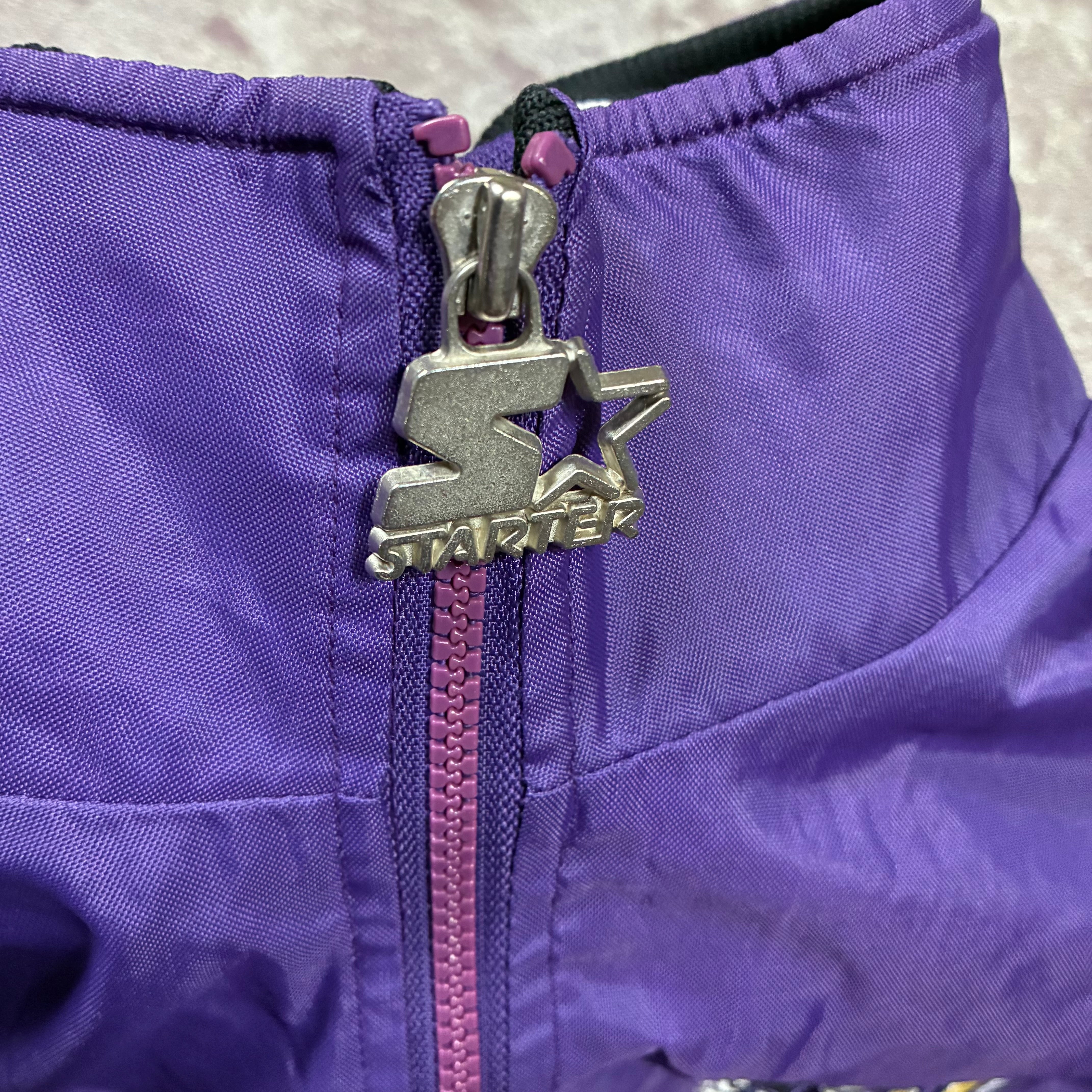 Vintage Mens Starter Baltimore Ravens Windbreaker Size L