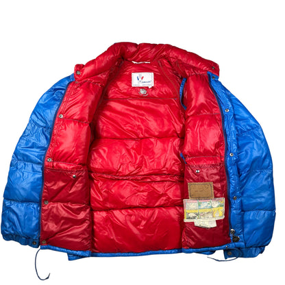 Moncler Grenoble 80er Daunenjacke Größe M