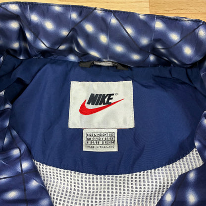 Nike Herren Vintage 90er Großes Logo, Center Logo Jacke Anorak Größe L