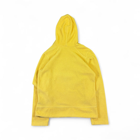 Nike teddy fleece sherpa hoodie back view