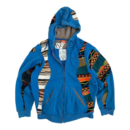 UPCYCLED Nike x COOGi Vintage Zip-Hoodie Size S-M