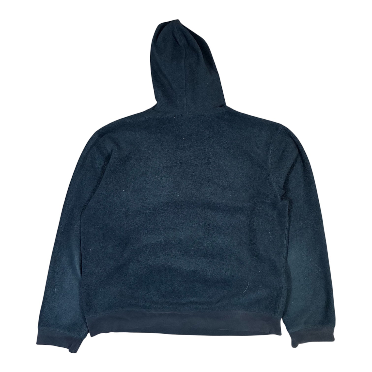 Y2K Vintage Men’s Gap Black fleece Spell Out Logo Hoodie Size M-L