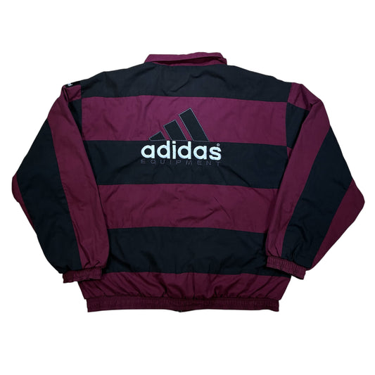 Herren Vintage 90er Adidas Equipment EQT Leichte Windbreaker Trainingsjacke Größe L-XL