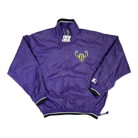Vintage Herren Starter Baltimore Ravens Windbreaker Größe L