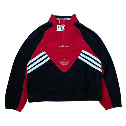 Mens Adidas Vintage 90s Fleece Jacket Size L