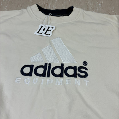 Vintage Men’s 90s Adidas Equipment Sweatshirt Size S-M