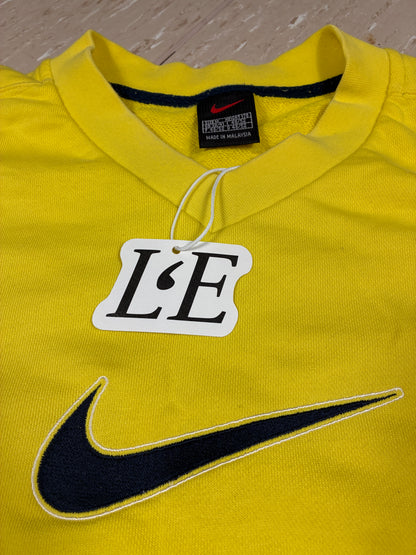 Nike Mens  Vintage 90s Centre Logo Sweatshirt Size M