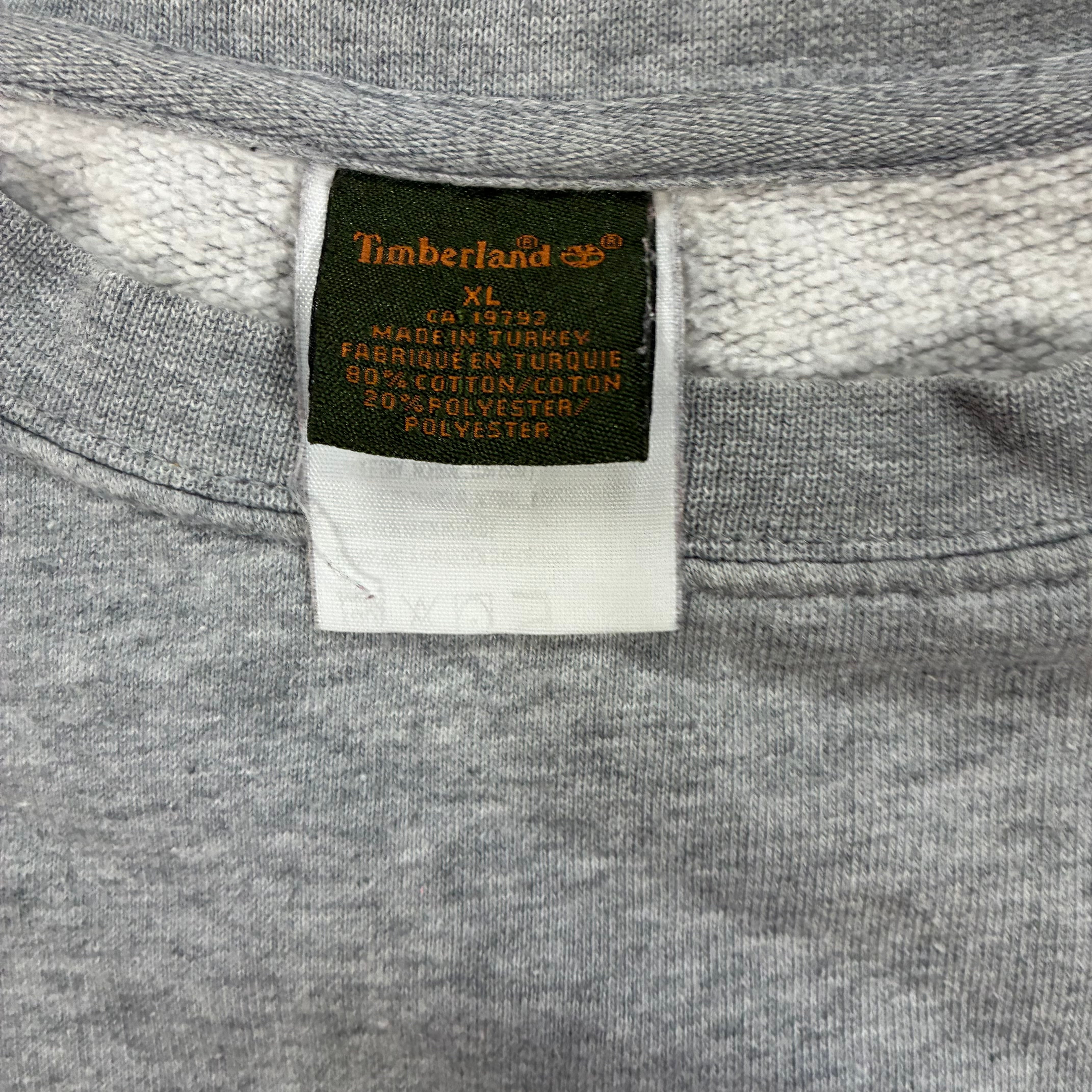 Men’s Vintage 90s Timberland Sweatshirt Size XL