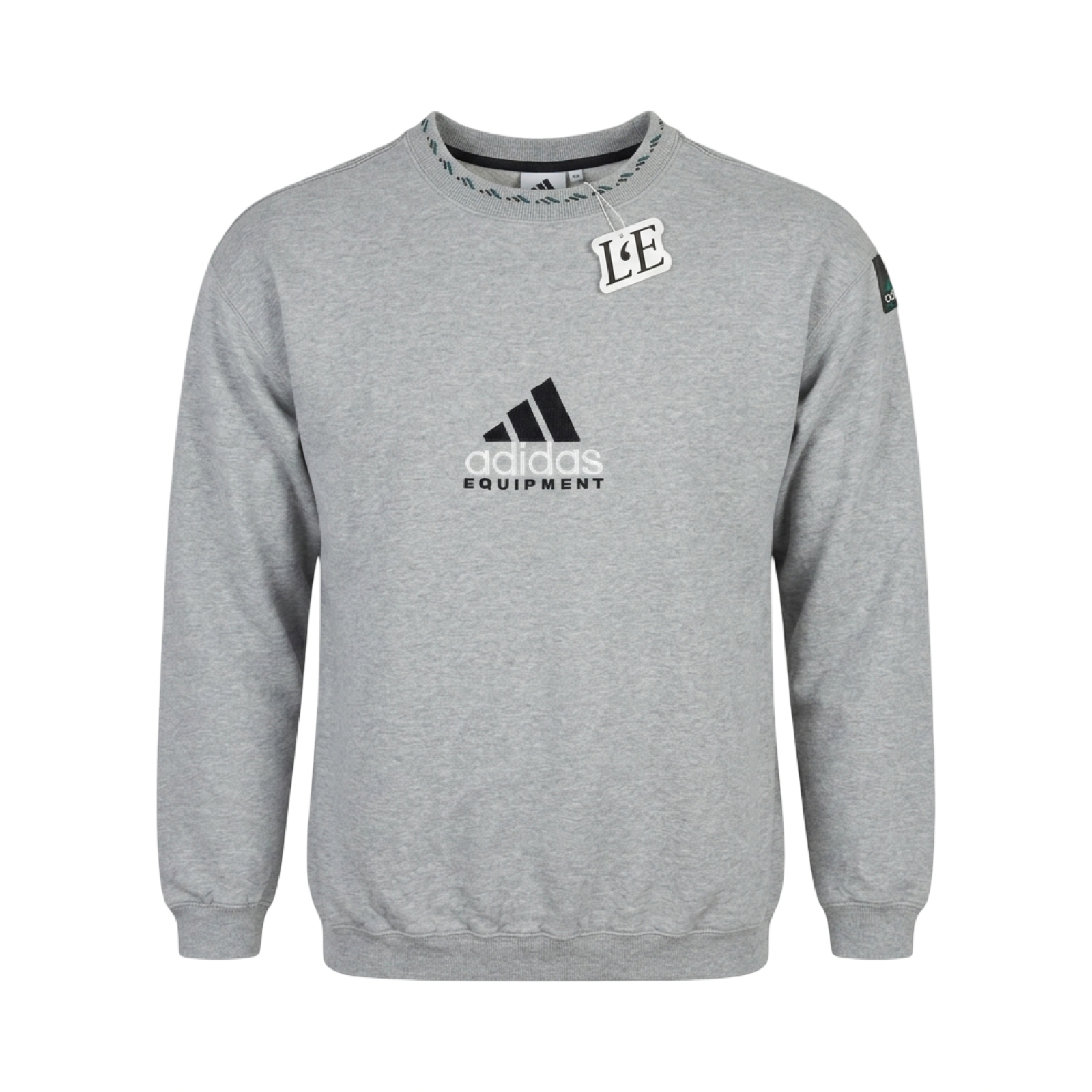 Vintage Men’s 90s  Adidas Equipment Blue Sweatshirt Size  S-M