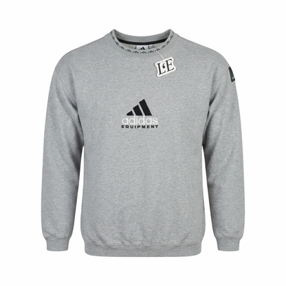 Vintage Adidas Equipment Herren Sweatshirt Blau Größe S-M aus den 90ern