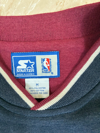 Vintage Mens Starter Denver Nuggets Big Logo Sweatshirt Size M