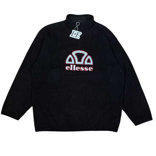 Vintage Herren 90er Ellesse Fleece Sweatshirt Größe S-M
