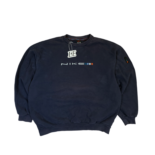 Nike Mens  Vintage 90s Centre Logo Sweatshirt Size XL