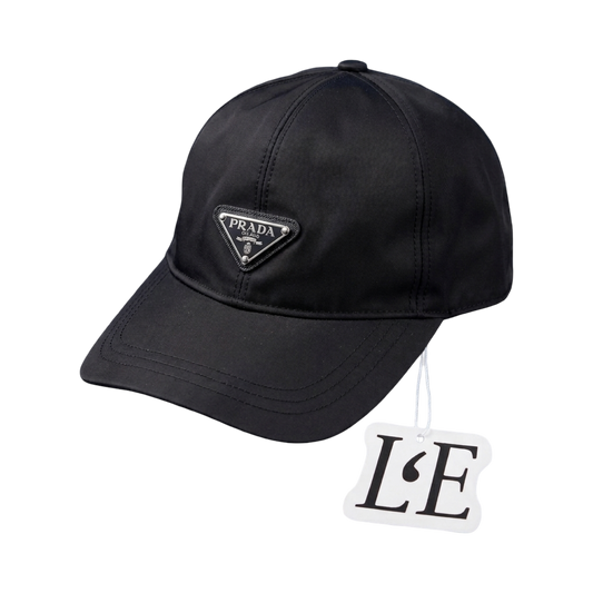 Prada Re-Nylon Baseball Cap Black