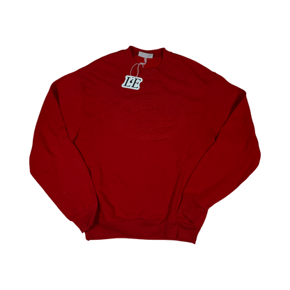 Men’s Lacoste Vintage 90s Big Logo  Sweatshirt Size M