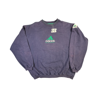 Vintage Mens 90s  Adidas Equipment Green Sweatshirt Size  L