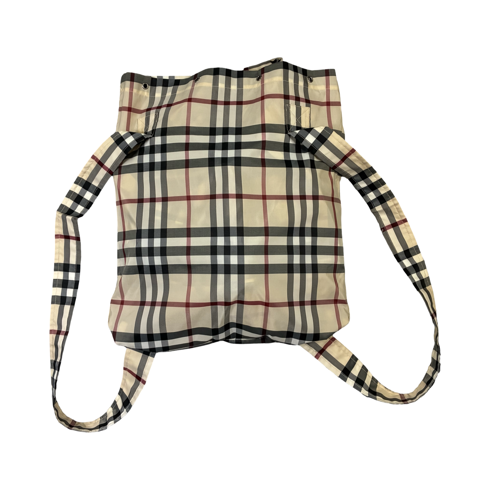 Womens Burberry Nova Check Full Zip Lightweight Packable Jacket Size M