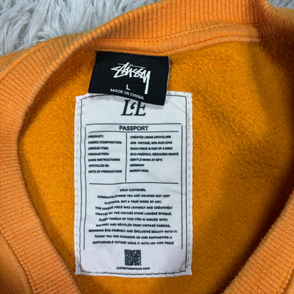 UPCYCLED Stüssy x Carlo Colucci Vintage Sweatshirt Size M-L