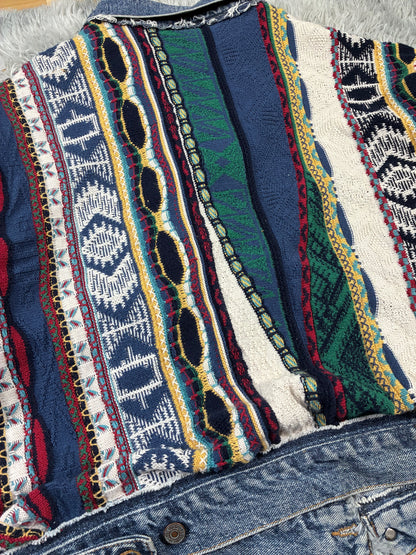 UPCYCLED! Levi's Denim Jacket  Handmade x COOGI Size M