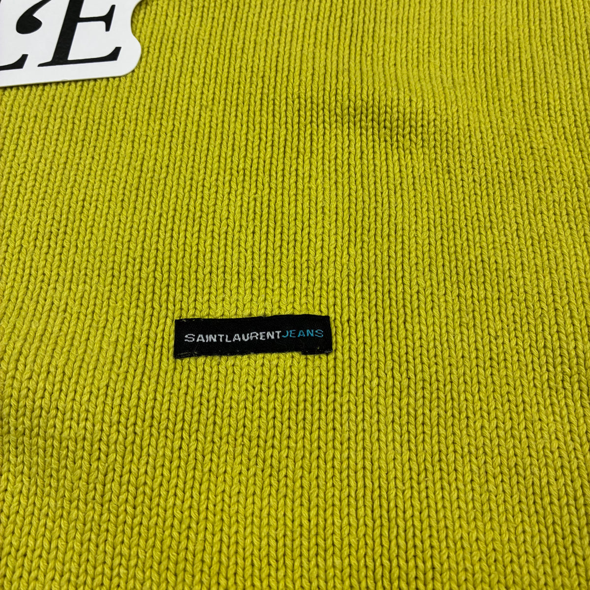 YSL knit sweater back view