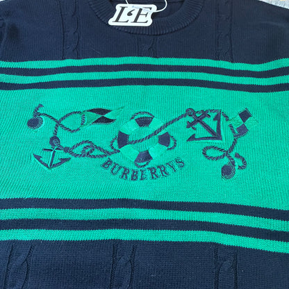 Burberrys Sweater Big Logo Sweater Size M