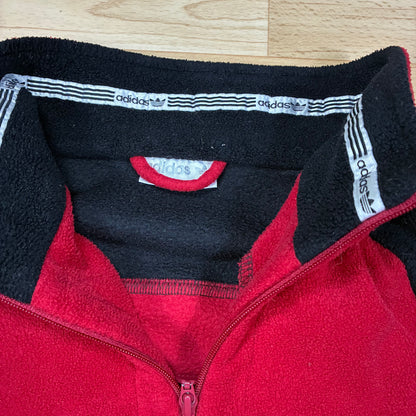 Mens Adidas Vintage 90s Fleece Jacket Size L