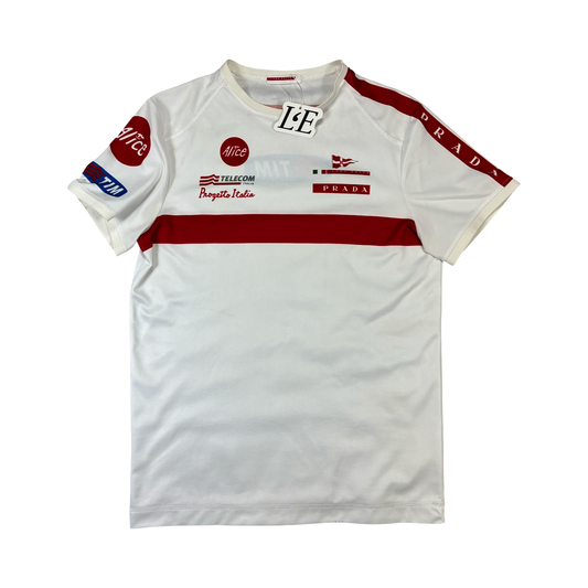 Mens Prada Luna Rossa 2006 American Cup Sailing T-Shirt Size S