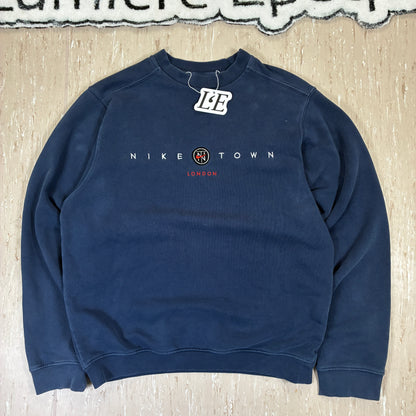 Mens Nike Town London Vintage 90s Centre Logo Sweatshirt Size S