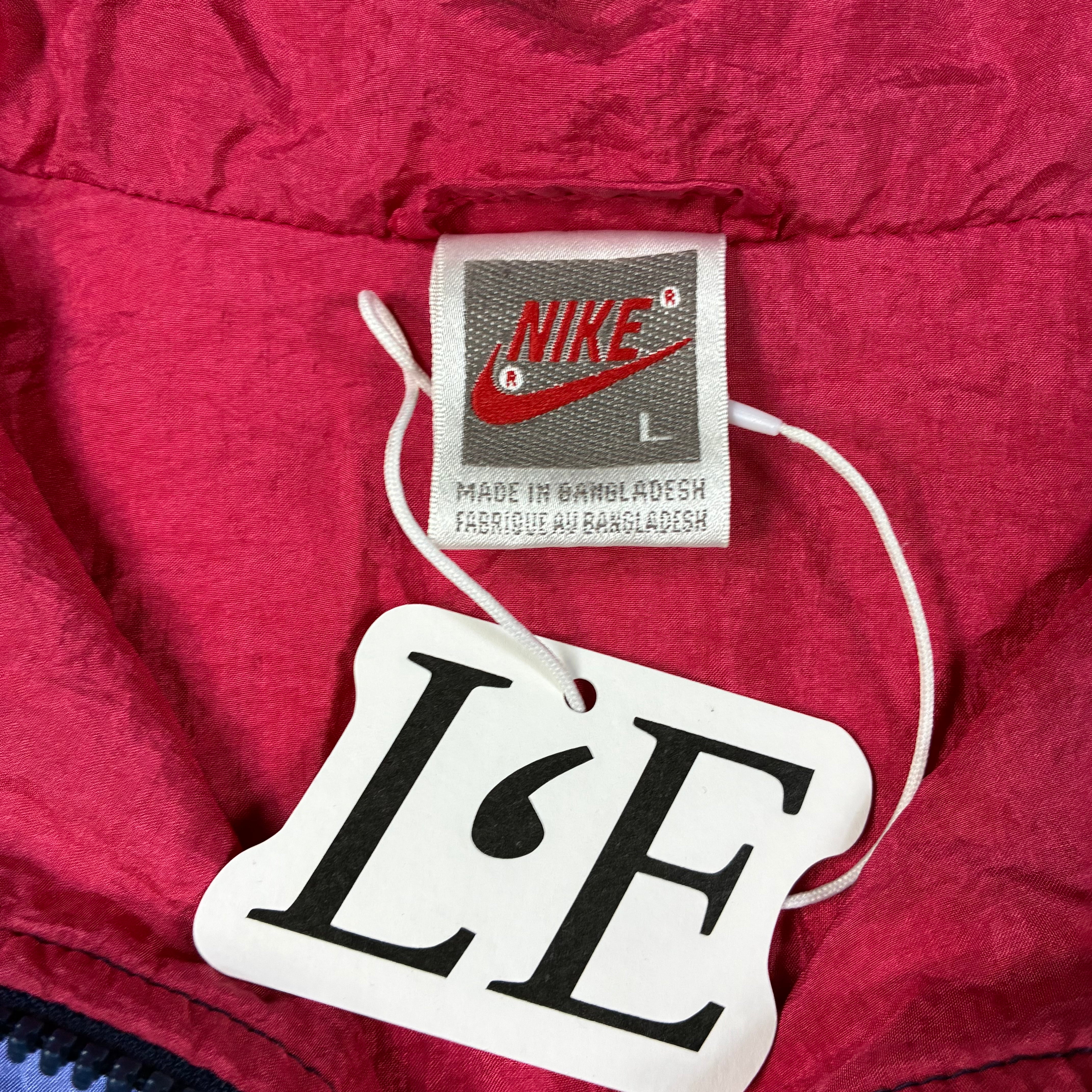 Mens Vintage 90s Nike  Track Jacket Size L