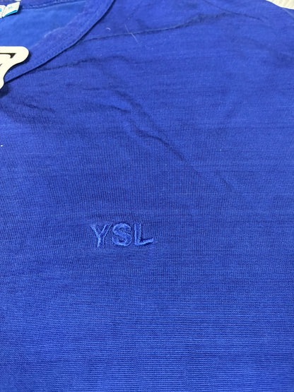 Herren Luxus Yves Saint Laurent Langarmshirt Größe L-XL