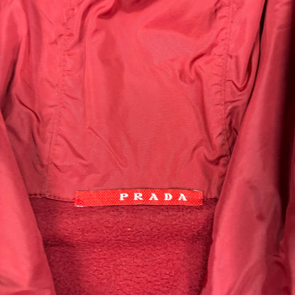 Vintage Prada Ninja fleece collar detail