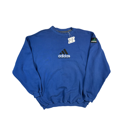 Vintage Men’s 90s  Adidas Equipment Blue Sweatshirt Size  L