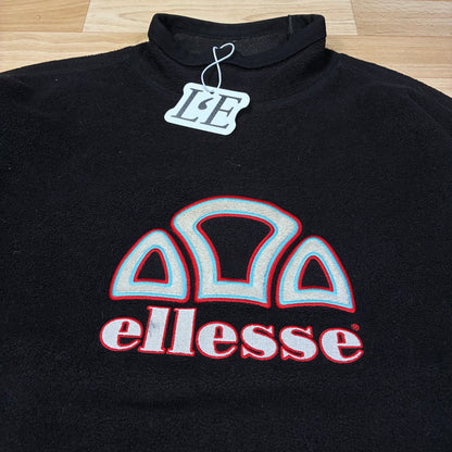 Vintage Mens 90s Ellesse Fleece Sweatshirt Size S-M