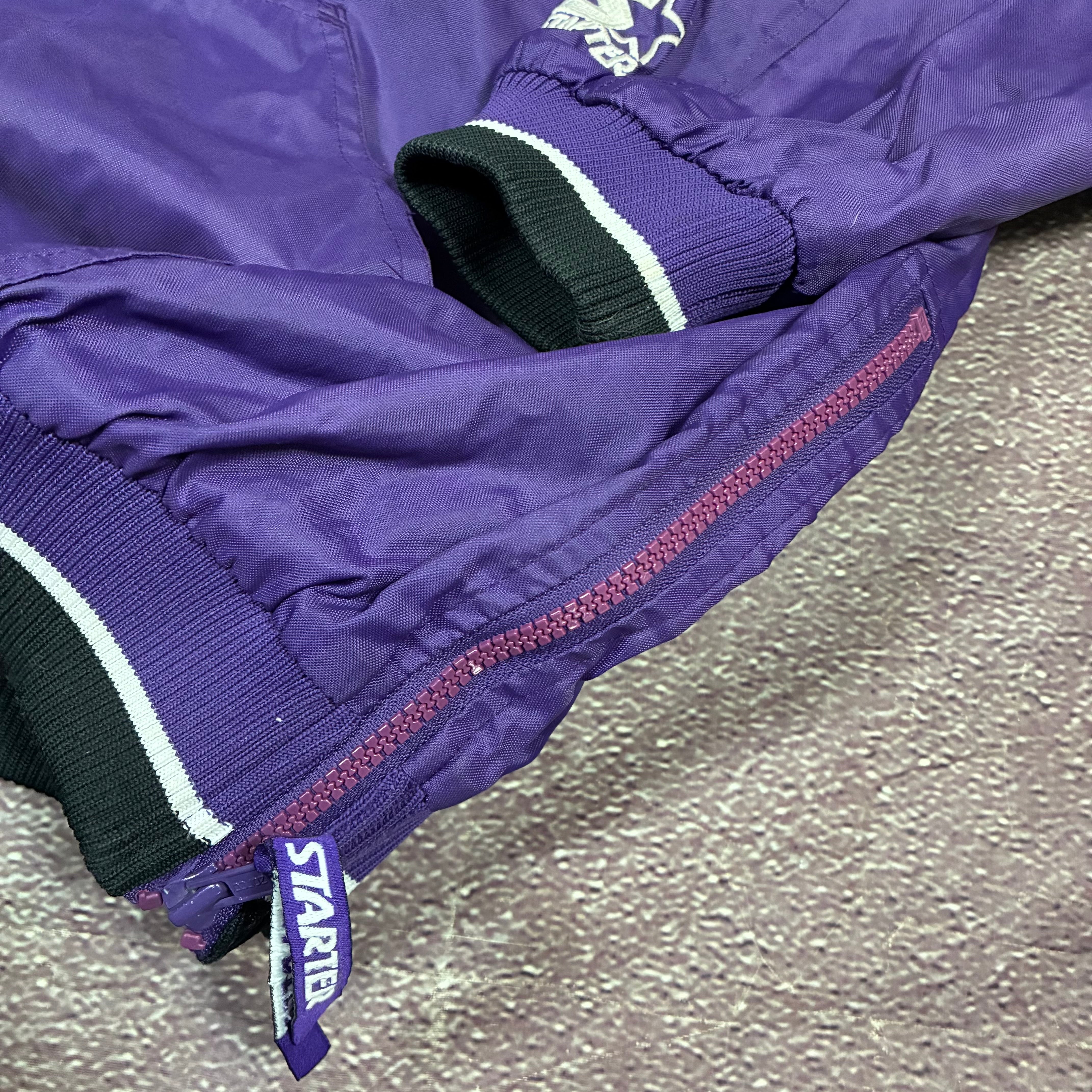 Vintage Mens Starter Baltimore Ravens Windbreaker Size L